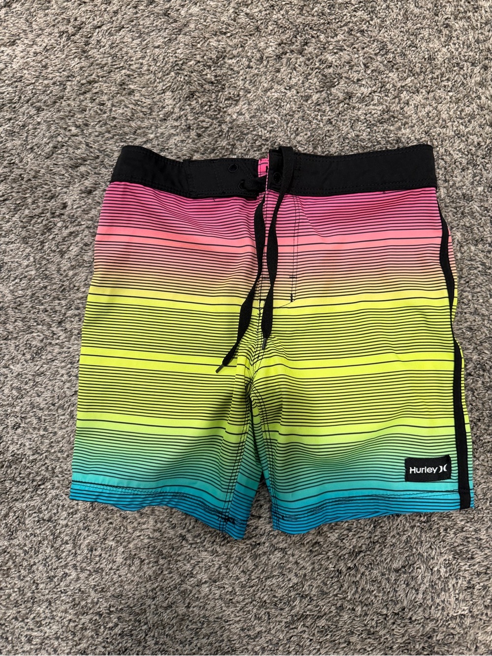 Hurley Neon Board Shorts- worn once